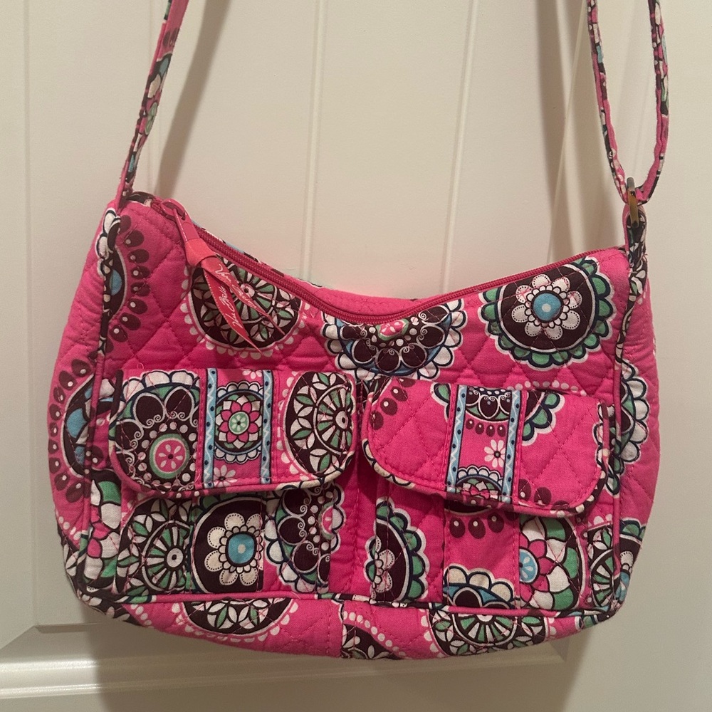 GUC Vera Bradley Cupcakes Pink Crossbody Bag